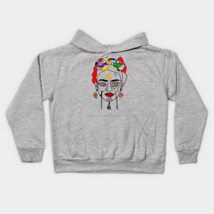 Move like Frida Kahlo Kids Hoodie